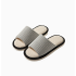 Plaid Minimalist Cotton Linen Indoor Slides Women, Elegant Tweed Style Home Slippers