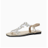 Butterfly Rhinestone Flat Peep Toe Sandals, Elastic Hollow Beach Slides
